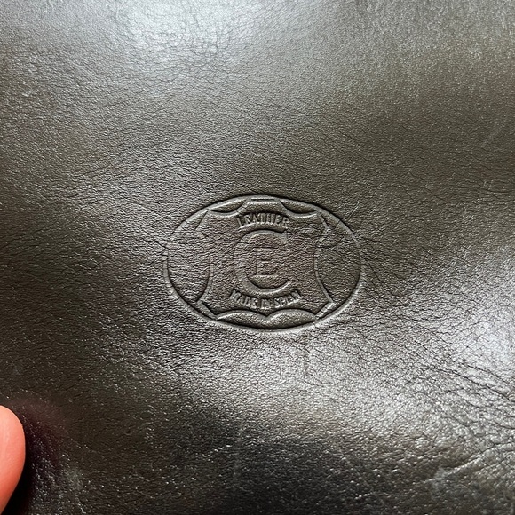 VTG 90s Y2K Leather Shoulder Bag Transformable to a Backpack Black & Red Retro - Picture 6 of 16